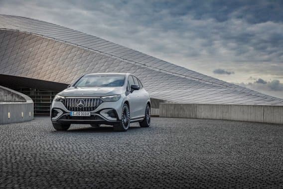 ภาพ Mercedes-Benz EQE SUV จากแหล่งข้อมูลที่ตรวจสอบแล้ว