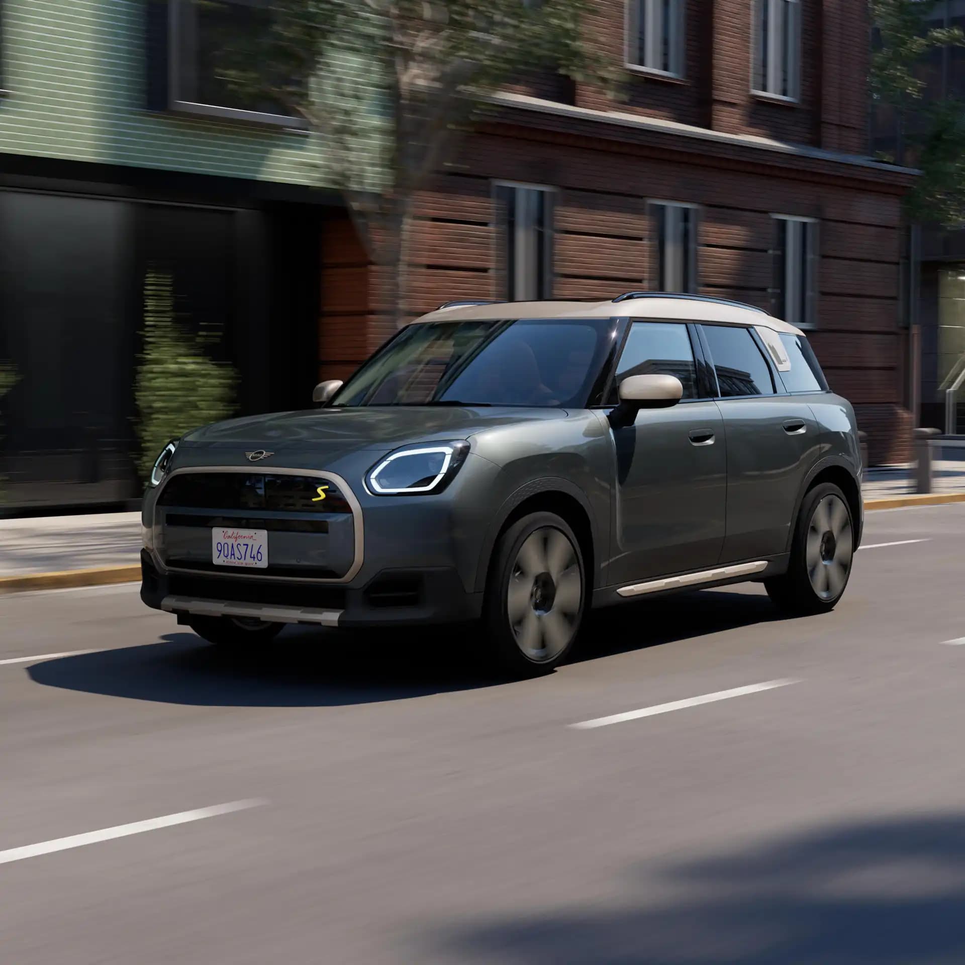 ภาพ MINI Countryman Electric จากแหล่งข้อมูลที่ตรวจสอบแล้ว